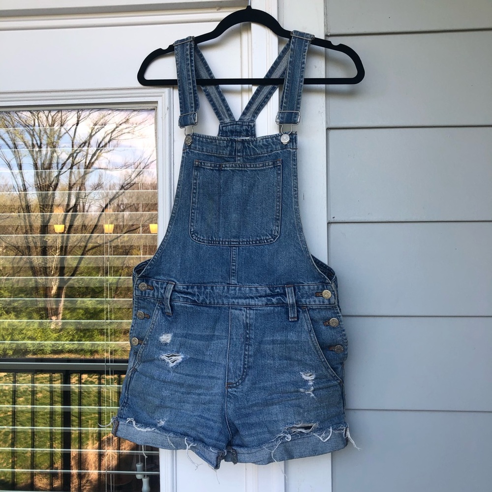 Madewell Adirondack Short Overalls
